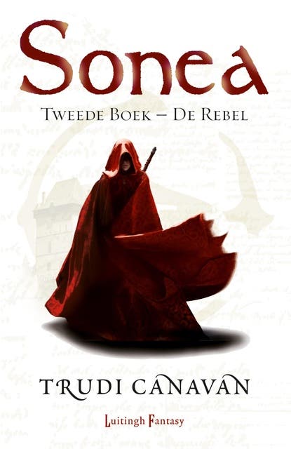 De rebel – omslag van het luisterboek van Trudi Canavan