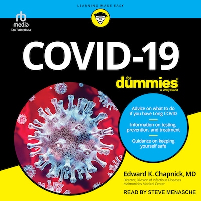 COVID-19 For Dummies – omslag til lydbogen af Edward K. Chapnick, MD