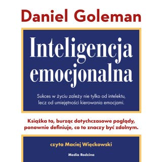 Inteligencja emocjonalna – okładka audiobooka, autor Daniel Goleman