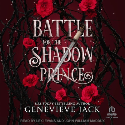 Battle for the Shadow Prince – omslag til lydbogen af Genevieve Jack