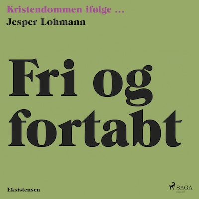 Fri og fortabt – omslag til lydbogen af Jesper Lohmann
