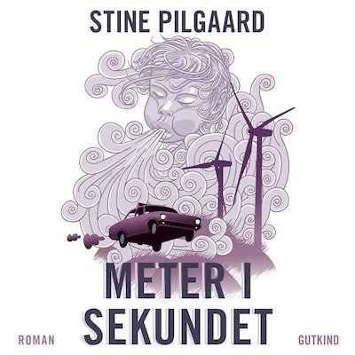 Meter i sekundet – omslag til lydbogen af Stine Pilgaard