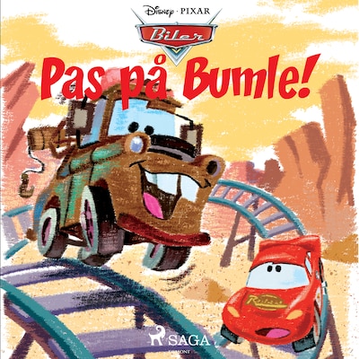 Biler - Pas på Bumle! – omslag til lydbogen af Disney