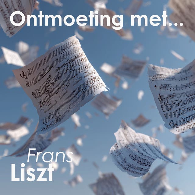 Ontmoeting met Frans Liszt – omslag van het luisterboek van Gijsbert Tersteeg,Kees Brusse,Mieke Verstraete