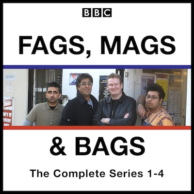 Fags, Mags and Bags: Series 1-4 – omslag til lydbogen af Sanjeev Kohli, Donald McLeary