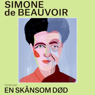 En skånsom død – omslag til lydbogen af Simone de Beauvoir