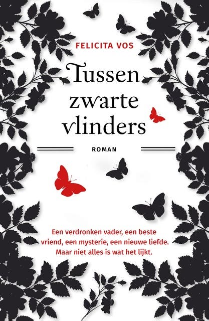 Tussen zwarte vlinders – omslag van het luisterboek van Felicita Vos