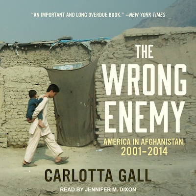 The Wrong Enemy – omslag til lydbogen af Carlotta Gall