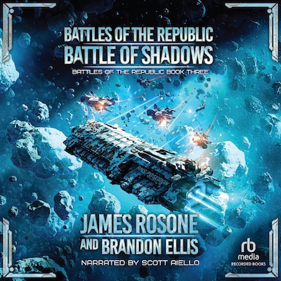 Battle of Shadows – omslag til lydbogen af James Rosone, Brandon Ellis