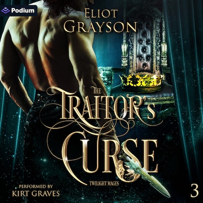 The Traitor's Curse – omslag til lydbogen af Eliot Grayson