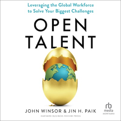 Open Talent – omslag til lydbogen af John Winsor, Jin H. Paik