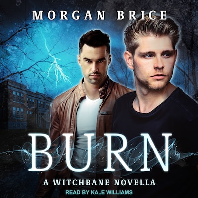 Burn – omslag til lydbogen af Morgan Brice