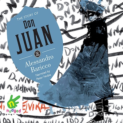 The Story of Don Juan – omslag til lydbogen af Alessandro Baricco