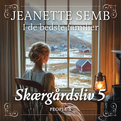 I de bedste familier – omslag til lydbogen af Jeanette Semb