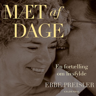 Mæt af dage – omslag til lydbogen af Ebbe Preisler