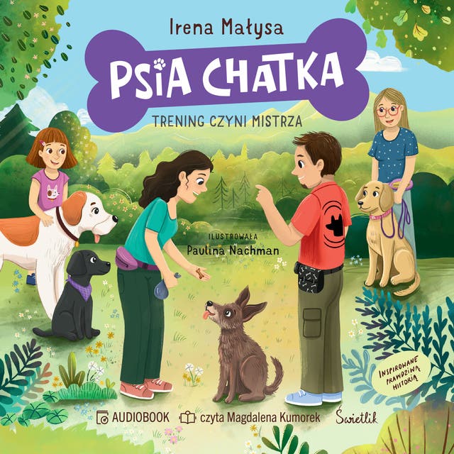 Psia Chatka. Trening czyni mistrza – okładka audiobooka, autor Irena Małysa