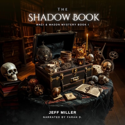 The Shadow Book – omslag til lydbogen af Jeff Miller