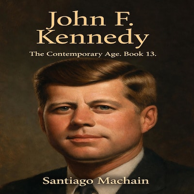 John F. Kennedy – omslag til lydbogen af Santiago Machain