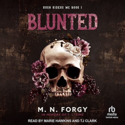 Blunted – omslag til lydbogen af T.L. Sims, M. N. Forgy