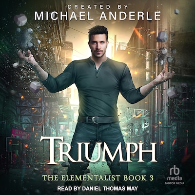 Triumph – omslag til lydbogen af Michael Anderle