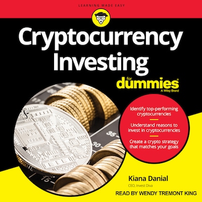 Cryptocurrency Investing For Dummies – omslag til lydbogen af Kiana Danial
