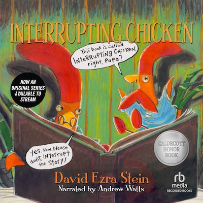 Interrupting Chicken – omslag til lydbogen af David Ezra Stein