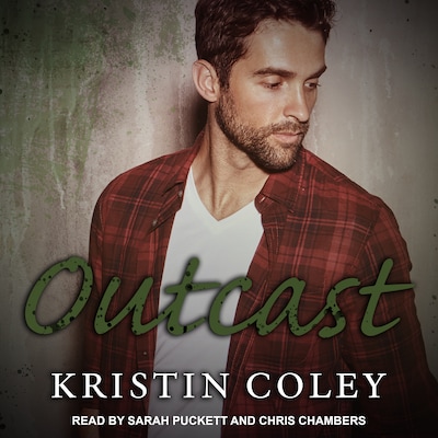 Outcast – omslag til lydbogen af Kristin Coley