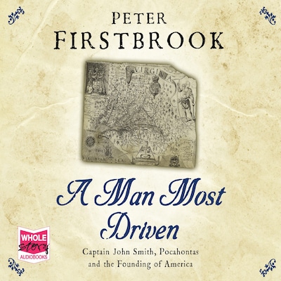 A Man Most Driven – omslag til lydbogen af Peter Firstbrook