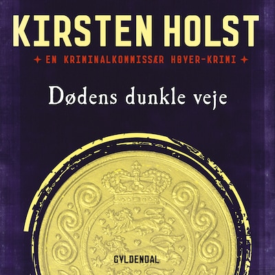 Dødens dunkle veje – omslag til lydbogen af Kirsten Holst