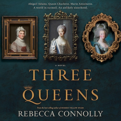Three Queens – omslag til lydbogen af Rebecca Connolly