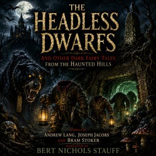 The Headless Dwarfs: And Other Dark Fairy Tales from the Haunted Hills – omslag till ljudboken av Bram Stoker, Andrew Lang, Joseph Jacobs