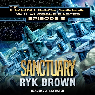 Sanctuary – omslag til lydbogen af Ryk Brown