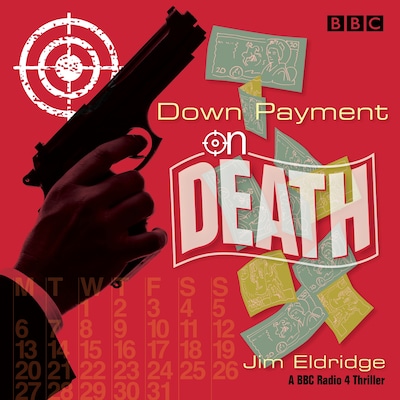 Down Payment on Death – omslag til lydbogen af Jim Eldridge