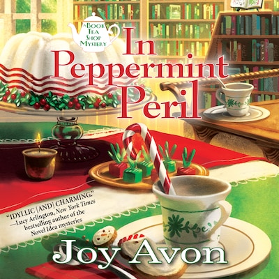 In Peppermint Peril – omslag til lydbogen af Joy Avon