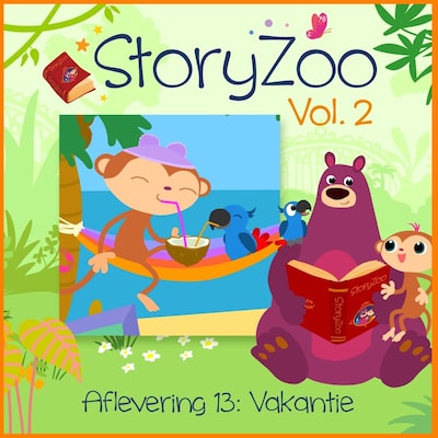 Vakantie – omslag van het luisterboek van StoryZoo