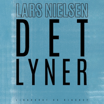 Det lyner – omslag til lydbogen af Lars Nielsen