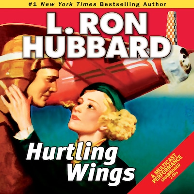 Hurtling Wings – omslag til lydbogen af L. Ron Hubbard