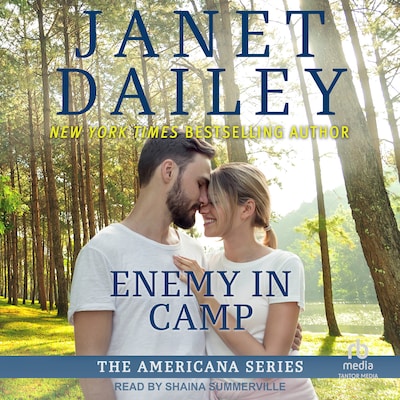 Enemy in Camp – omslag til lydbogen af Janet Dailey
