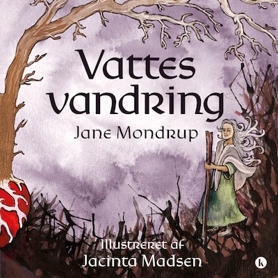 Vattes vandring – omslag til lydbogen af Jane Mondrup