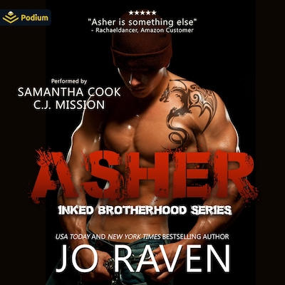 Asher – omslag til lydbogen af Jo Raven