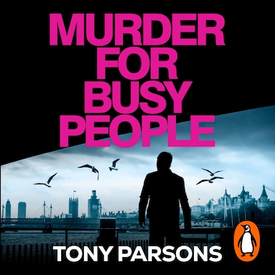 Murder for Busy People – omslag til lydbogen af Tony Parsons