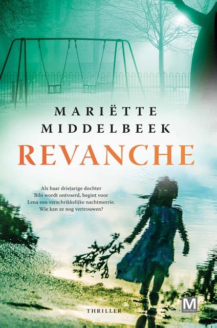 Revanche – omslag van het luisterboek van Mariette Middelbeek