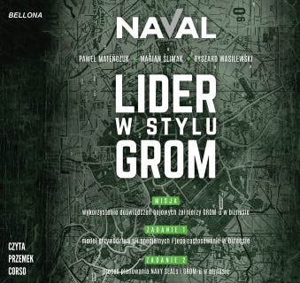 Lider w stylu GROM – okładka audiobooka, autor Naval, Marian Ślimak, Ryszard Wasilewski