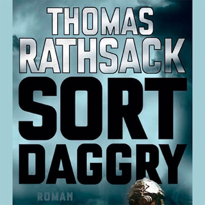 Sort daggry – omslag til lydbogen af Thomas Rathsack