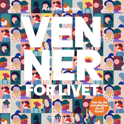 Venner for livet – omslag til lydbogen af Frederik Svinth