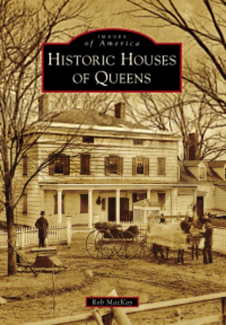 Historic Houses of Queens – omslag til lydbogen af Rob Mackay