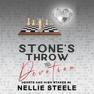 Stone's Throw to Devotion – omslag till ljudboken av Nellie Steele