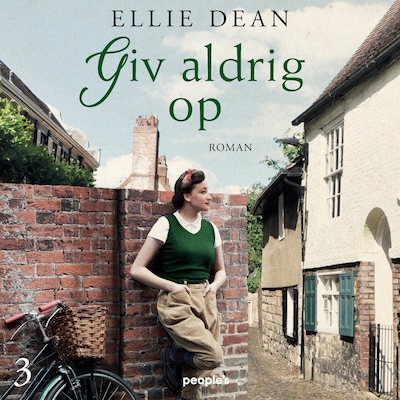Giv aldrig op – omslag til lydbogen af Ellie Dean