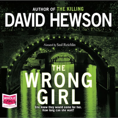 The Wrong Girl – omslag til lydbogen af David Hewson