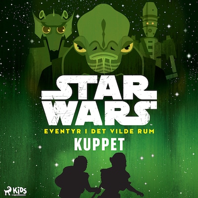 Star Wars: Eventyr i det vilde rum – Kuppet – omslag til lydbogen af Star Wars